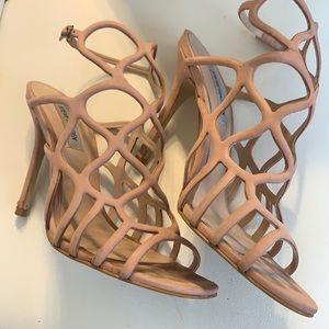 Steve Madden Stiletto Nude Strappy Sandle